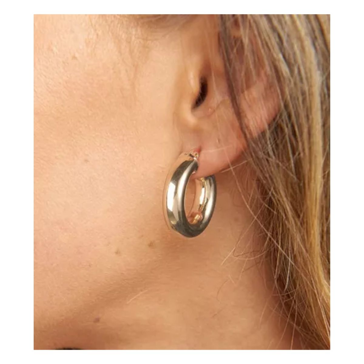 Aretes De Presion Oro 14k Mujer Arracadas 6 pares, DORADO