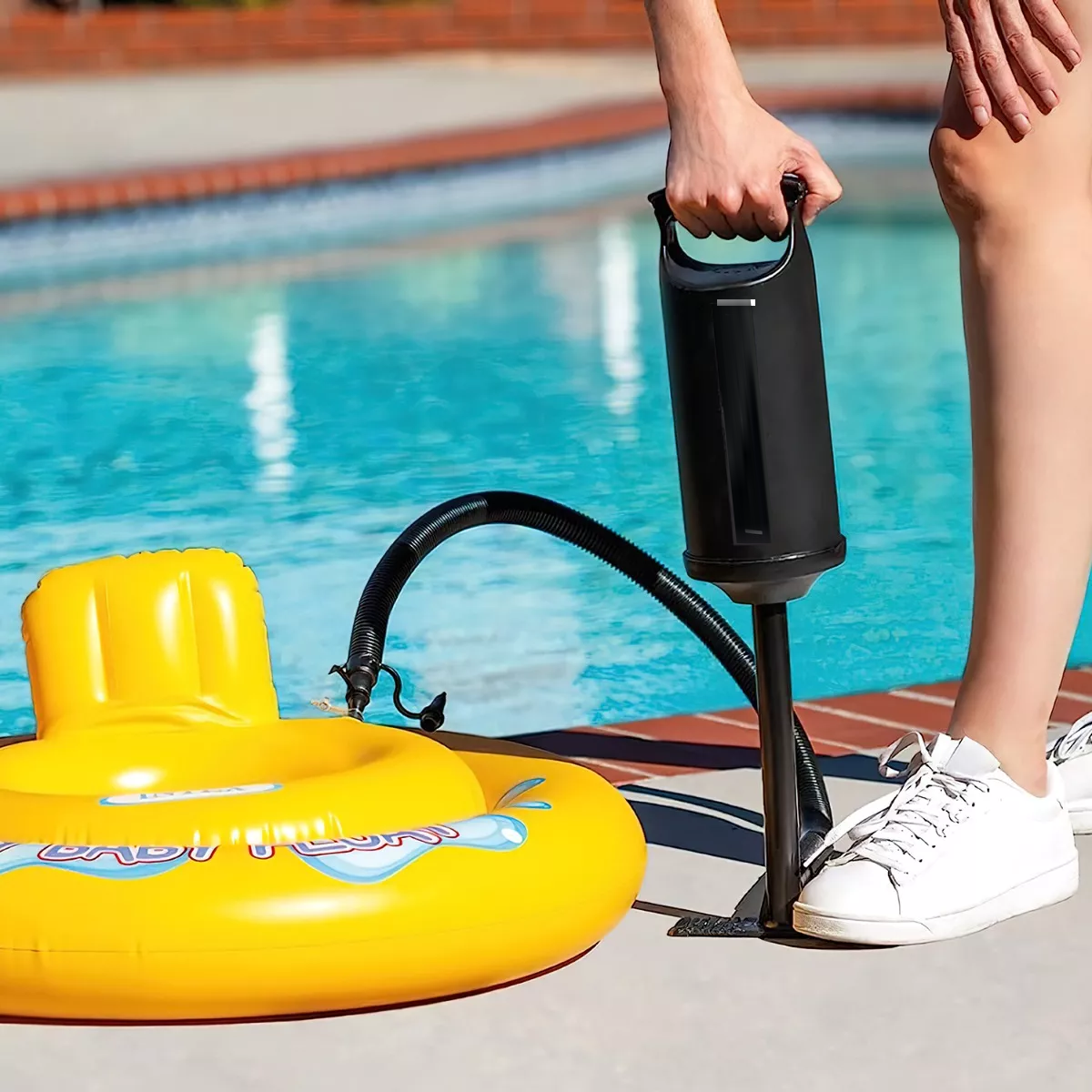 Bomba Aire Para Colchones Y Piscinas Inflables