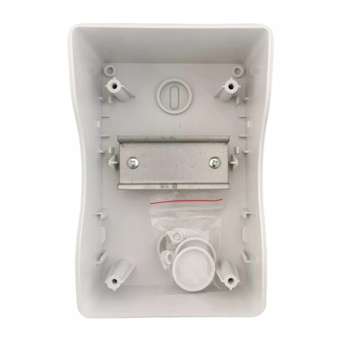 Gabinete Centro Carga De 4 Espacios Sobreponer Riel-din Ip65