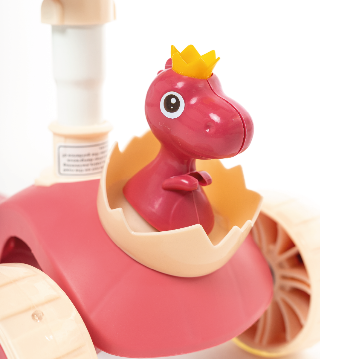 Scooter Patín Del Diablo Plegable Para Niños con Música y Luces LED Color Rosa