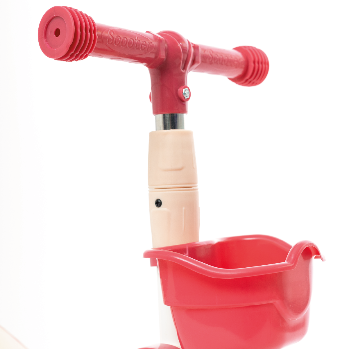 Scooter Patín Del Diablo Plegable Para Niños con Música y Luces LED Color Rosa