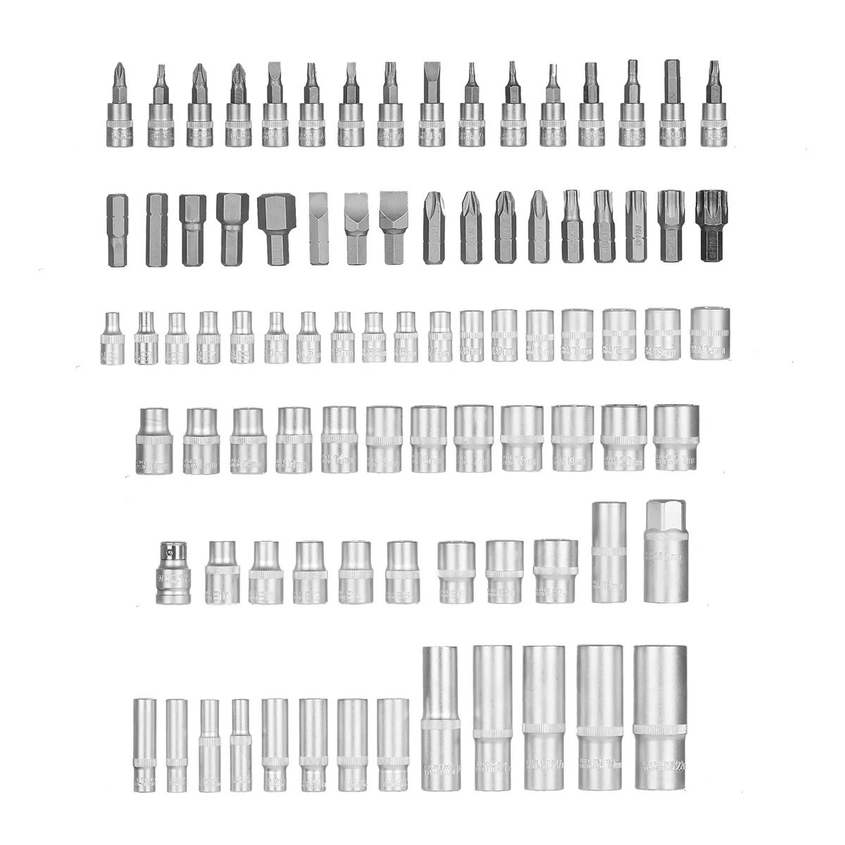 Set Herramientas Juego De Dados 108 Pcs Llaves Con Estuche