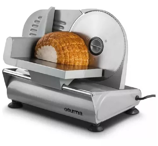 Rebanadora Electrica 7.5" Gourmia de Jamón y Queso