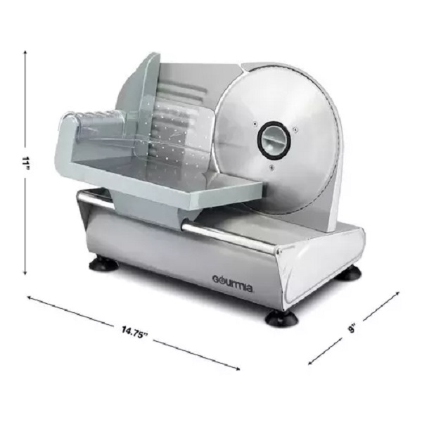 Rebanadora Electrica 7.5" Gourmia de Jamón y Queso