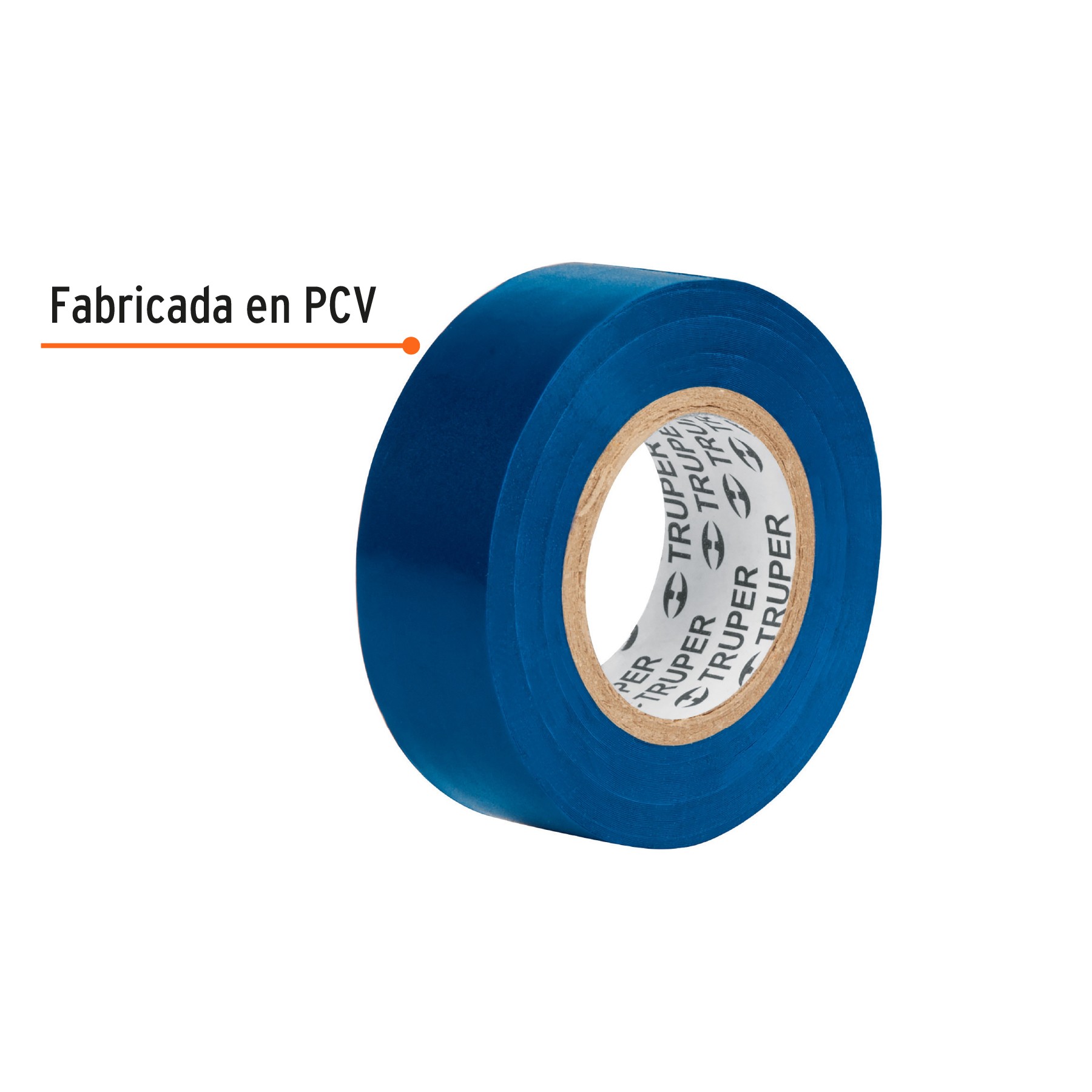 CINTA DE AISLAR DE 9 M X 19 MM, AZUL, TRUPER 13514