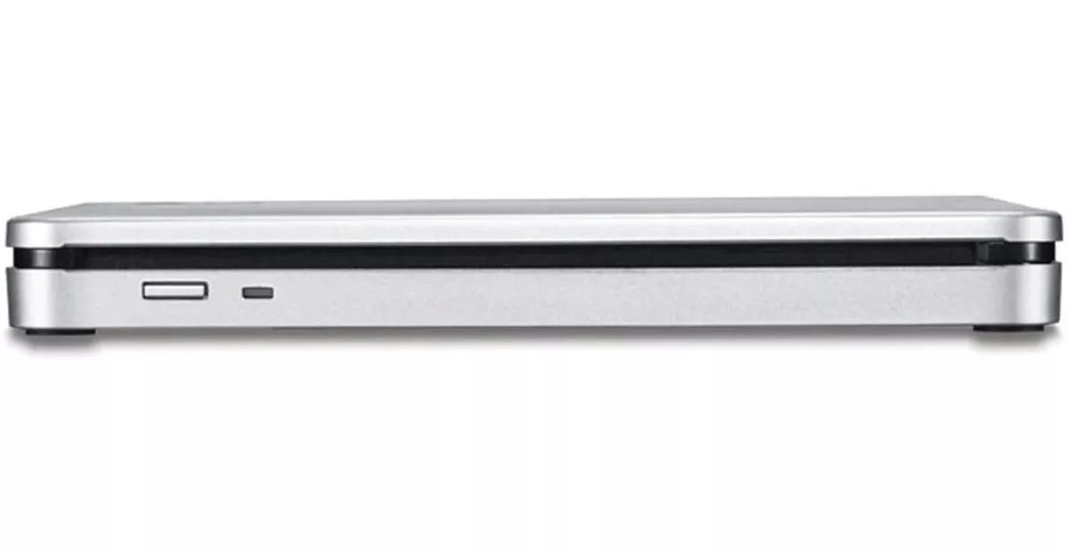 Quemador DVD LG AP70NS50 Externo POP UP Portatil USB 8x soporte M-DISC Windows Mac OS X