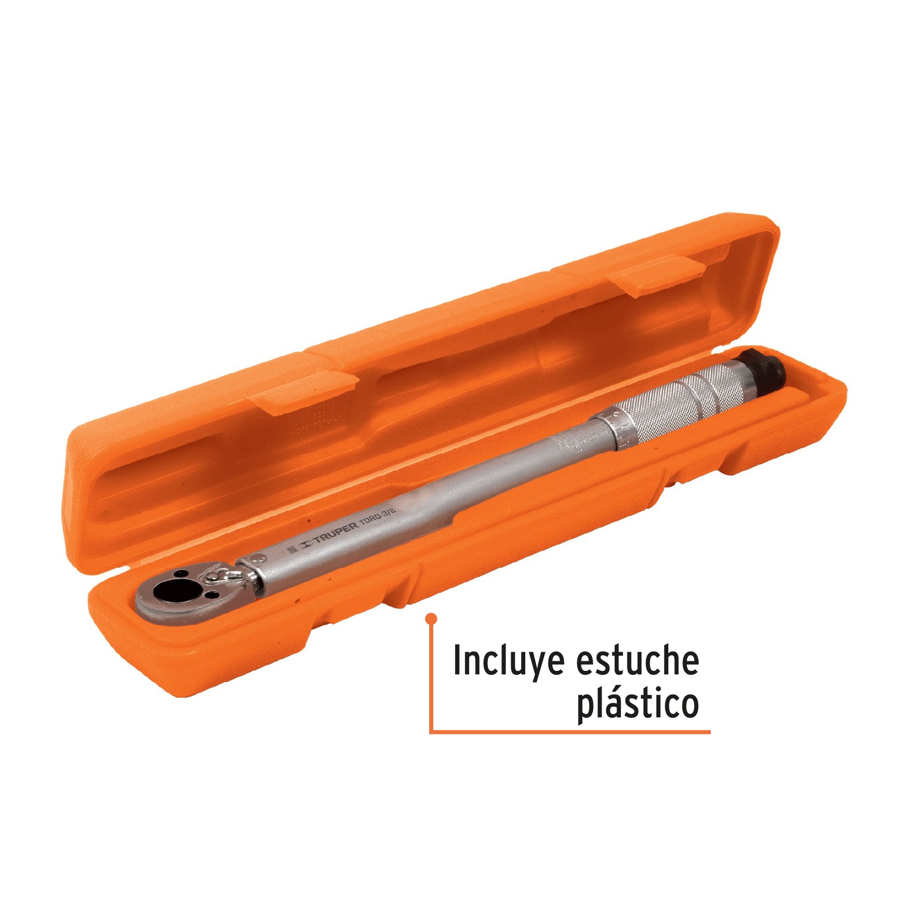 TORQUÍMETRO DE TRUENO, DOS LECTURAS, CUADRO 3/8", TRUPER 13567