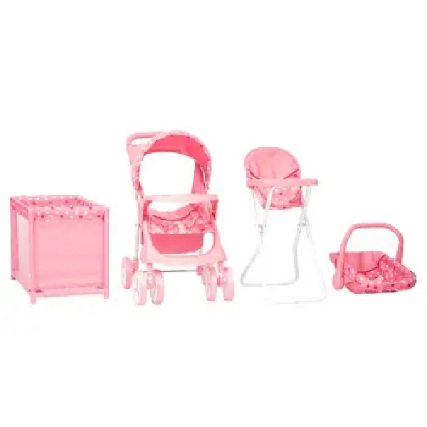 Set De Accesorios Para Muñecas Member's Mark Combo 4 Piezas