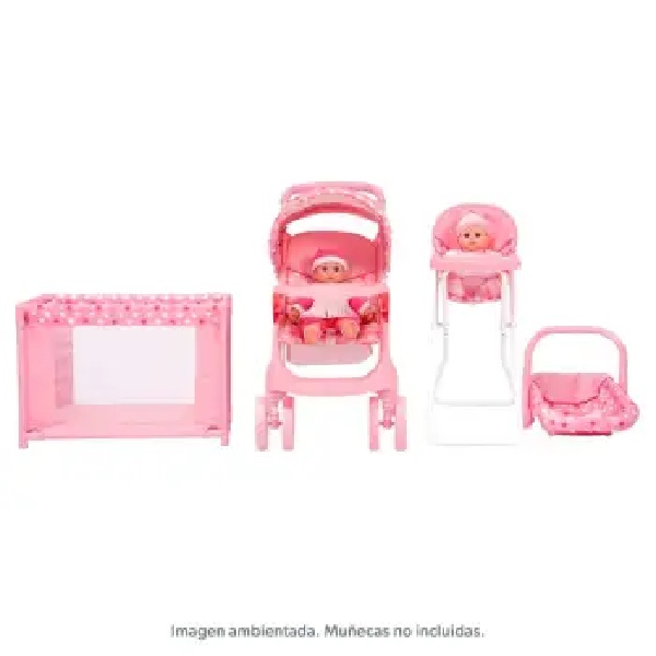 Set De Accesorios Para Muñecas Member's Mark Combo 4 Piezas