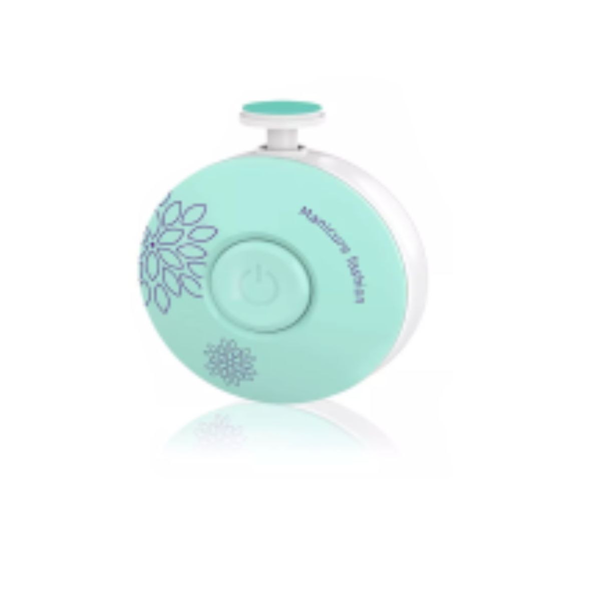 Lima De Uñas Eléctrica Cortauñas Set De Cuidados Para Bebe Verde