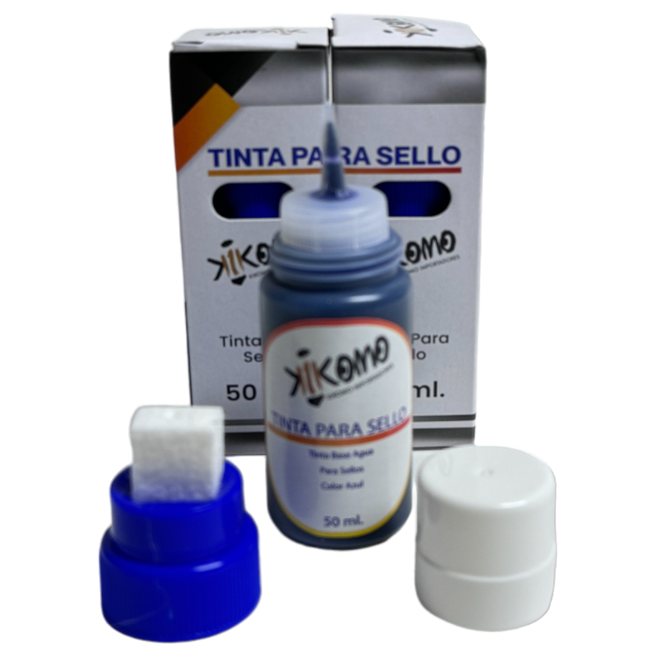 Tinta Color Azul Para Sellos 50 Ml