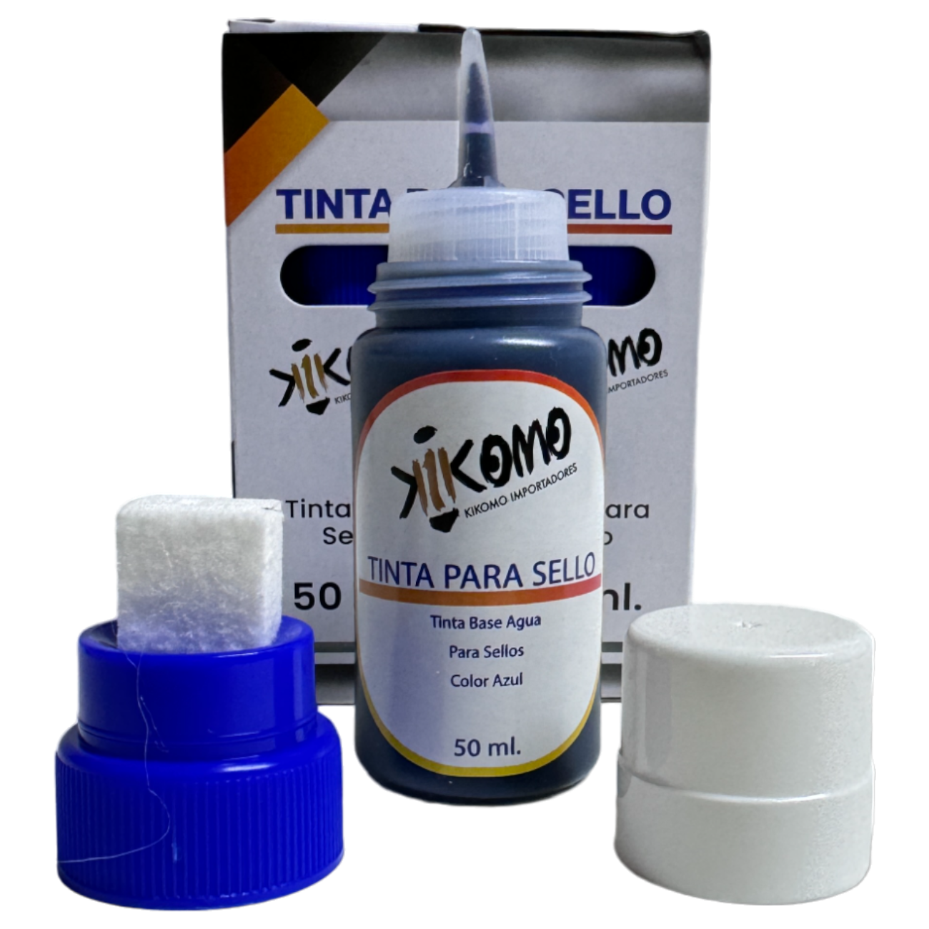 Tinta Color Azul Para Sellos 50 Ml