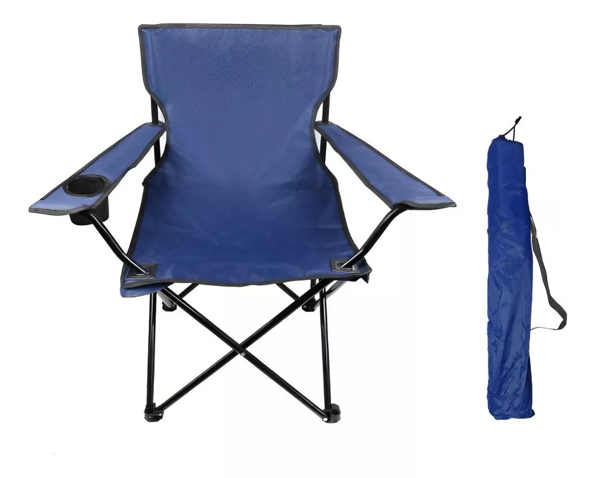 Silla Para Playa Alberca Camping Y Pesca Portatil Plegable.