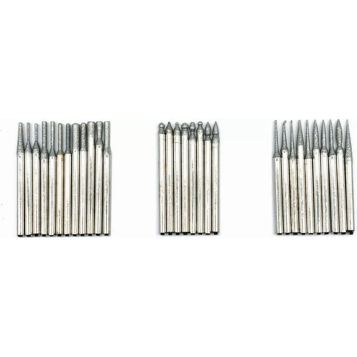 Kit 30 Brocas Diamante Dremel Mini Taladro Mototool Grabado