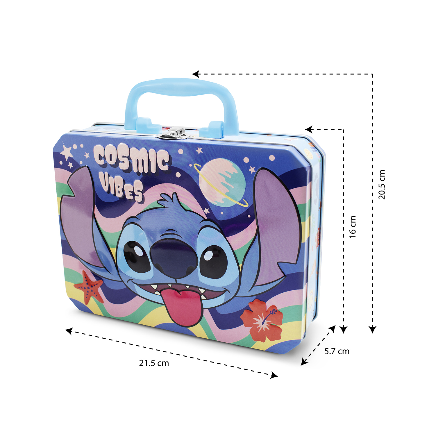 Lonchera Metalica Lilo & Stitch