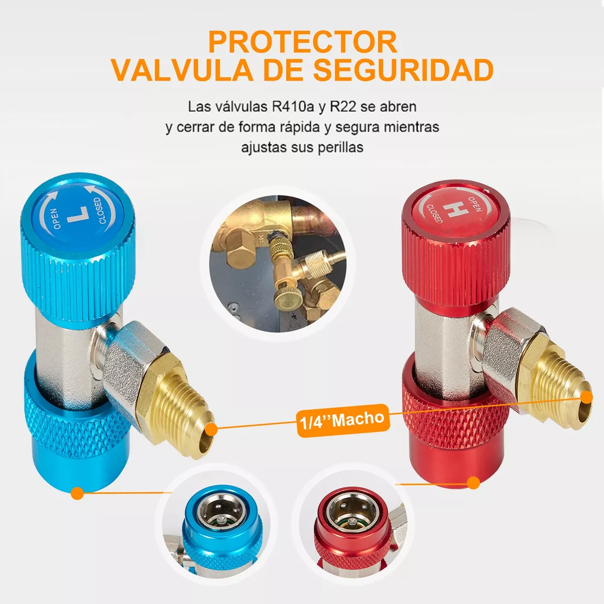 Juego De Manometro Refrigeracion Manifold R410 R134 R404 R22