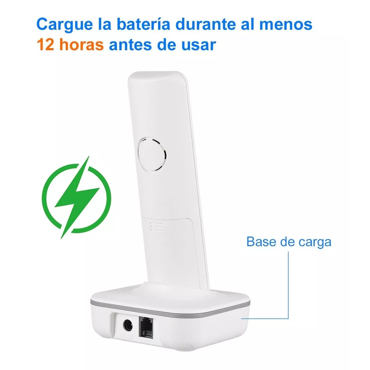 Teléfono Inalámbrico D1102b Con Contestador Automático