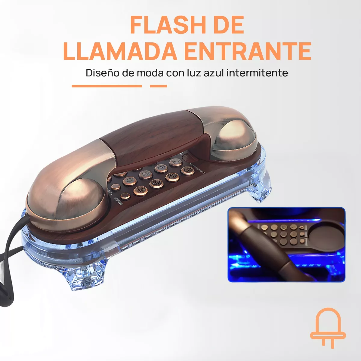 Teléfono Fijo Alambrico Casa Oficina Modernphone Hotel