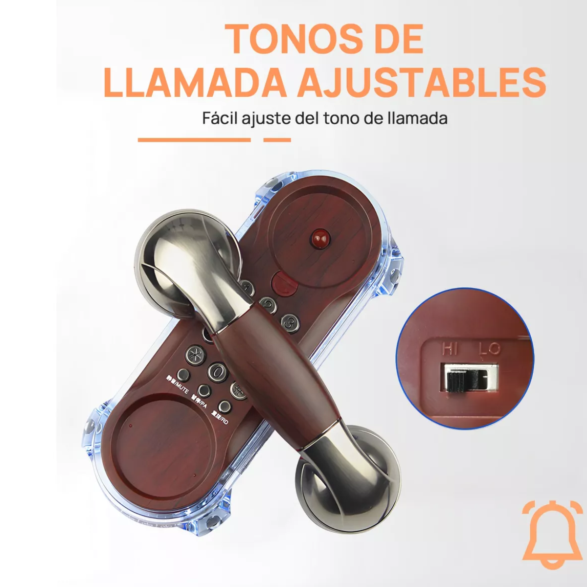 Teléfono Fijo Alambrico Casa Oficina Modernphone Hotel