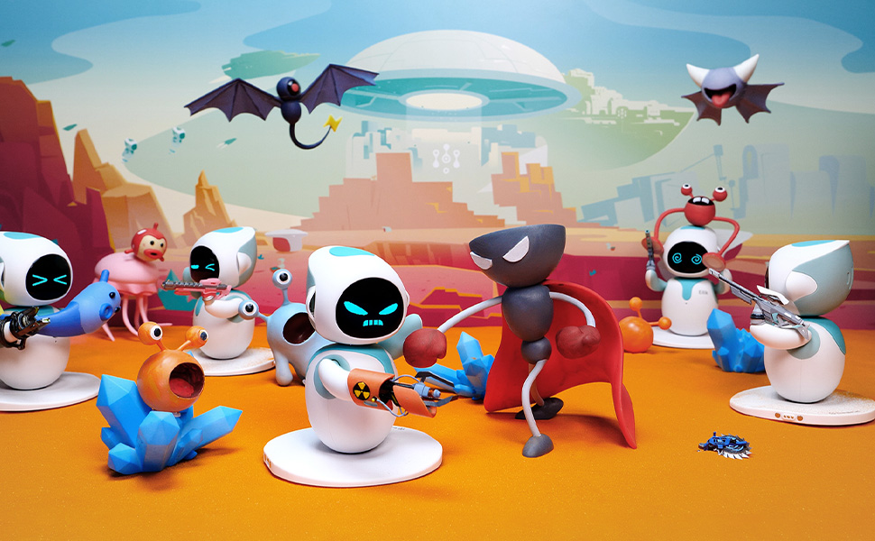 Eilik Robot Con Inteligencia Artificial Color Azul