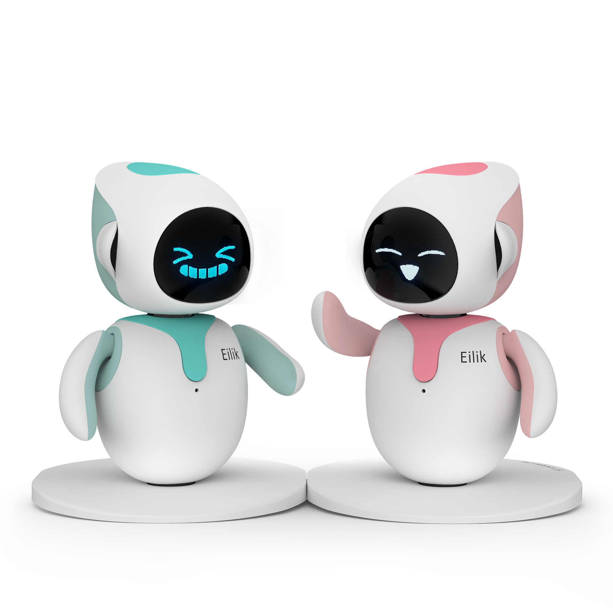 Eilik Robot Con Inteligencia Artificial Color Rosa