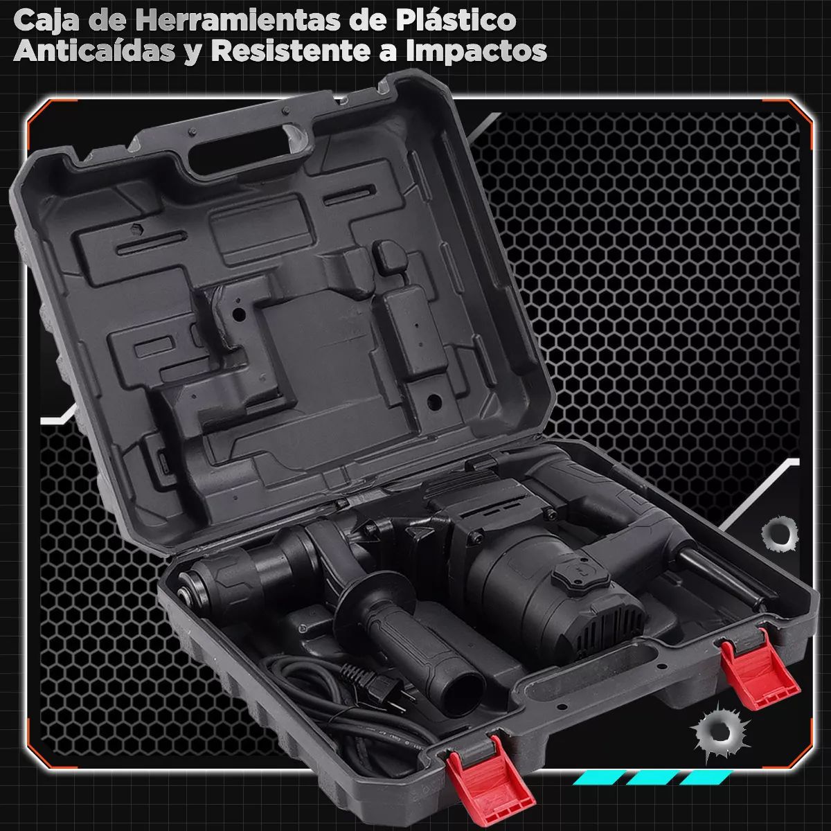 Taladro Roto Martillo Rotomartillo Electrico Perforador Sds