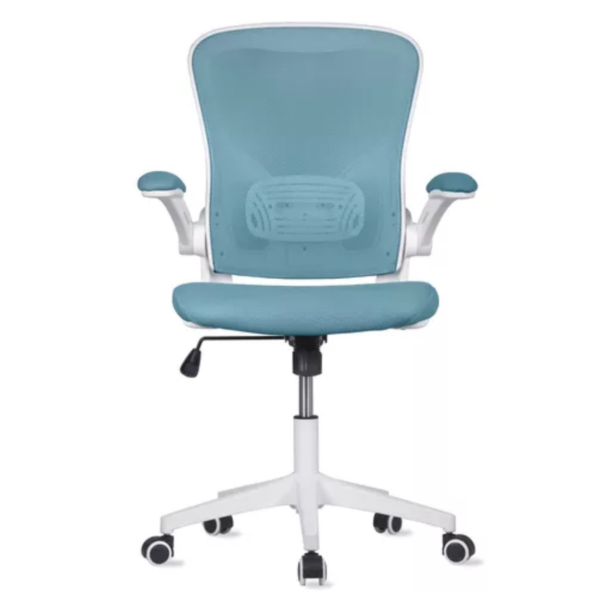 Silla Oficina Ejecutiva De Escritorio Ergonómica Color Azul Cerúleo