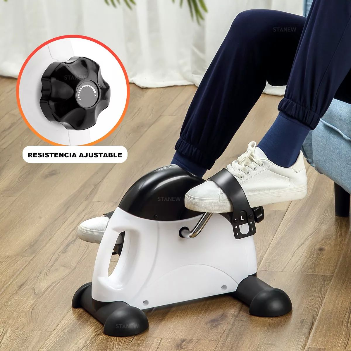 Mini Bicicleta Estática Rehabilitación Entrenamiento Casa 03