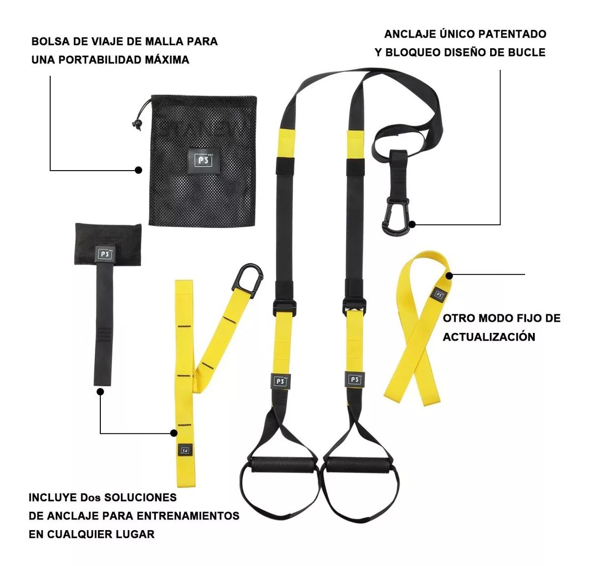 Sistema De Bandas De Ejercicio De Suspensión Tipo Trx
