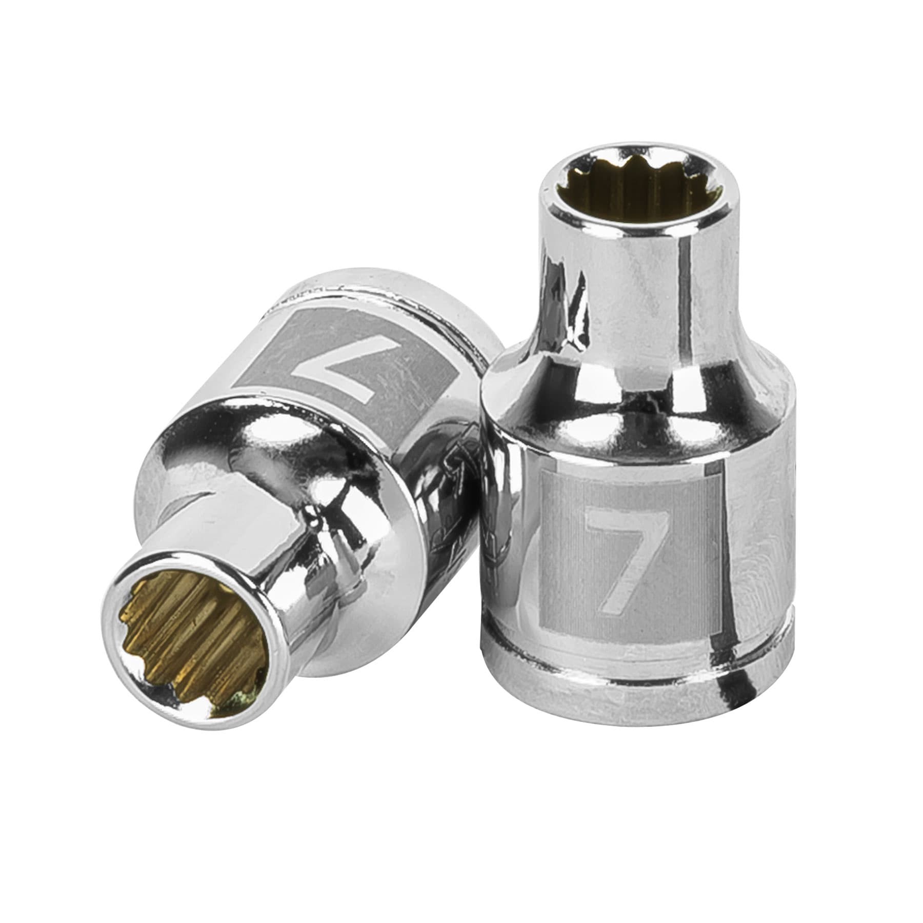 DADO DE 7 MM, 12 PUNTAS, CUADRO 3/8", TRUPER 13627