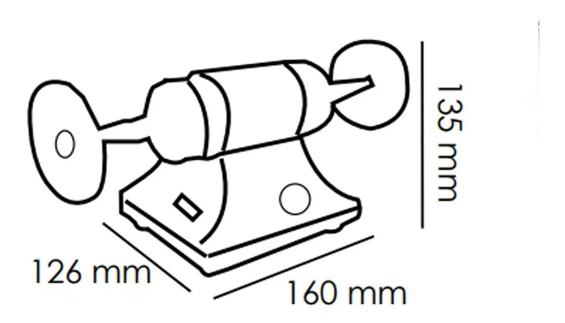 Esmeril Banco Para Pulir 3'' Adir 839 200 Watts