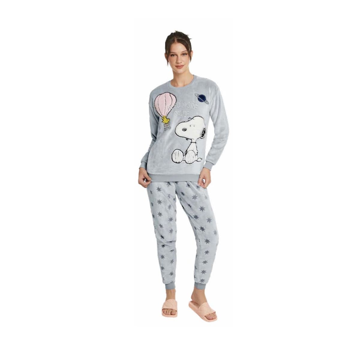Pijama de 2 piezas de Snoopy para mujer, mod. 1092057