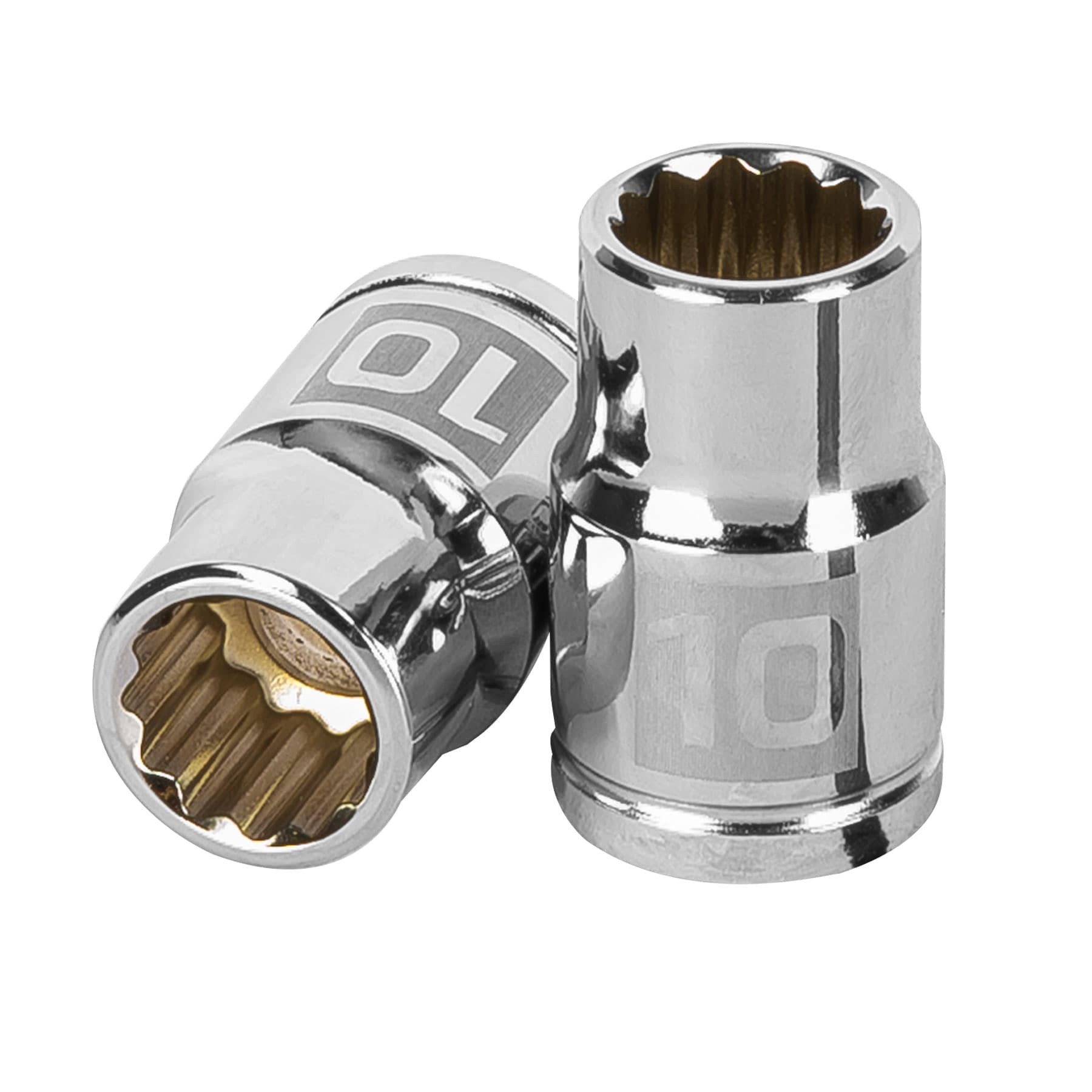 DADO DE 10 MM, 12 PUNTAS, CUADRO 3/8", TRUPER 13630