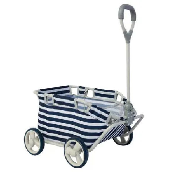 Carrito Para Juguetes y Muñecas Member's Mark Plegable Rayado