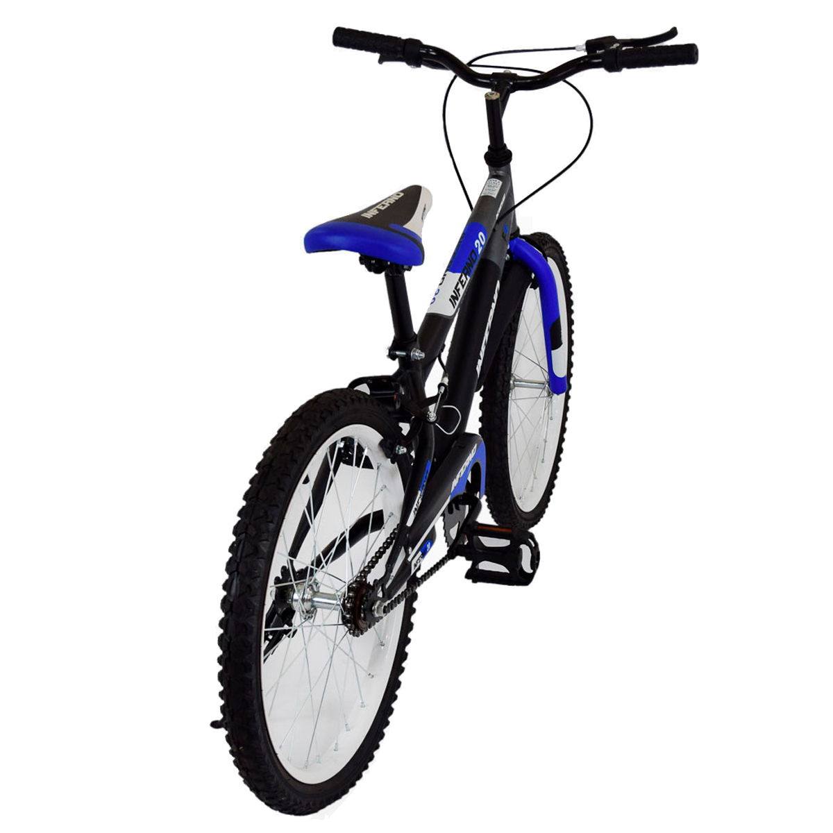 Bicicleta Unibike Babytek Llanta de Aire Inferno R20 Azul