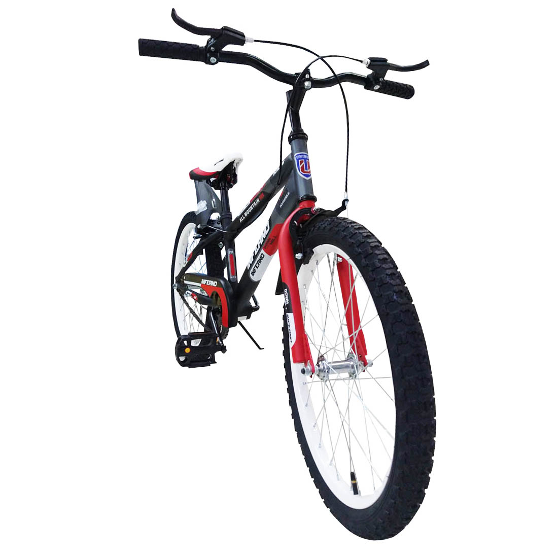 Bicicleta Unibike Babytek Llanta de Aire Inferno R20 Rojo