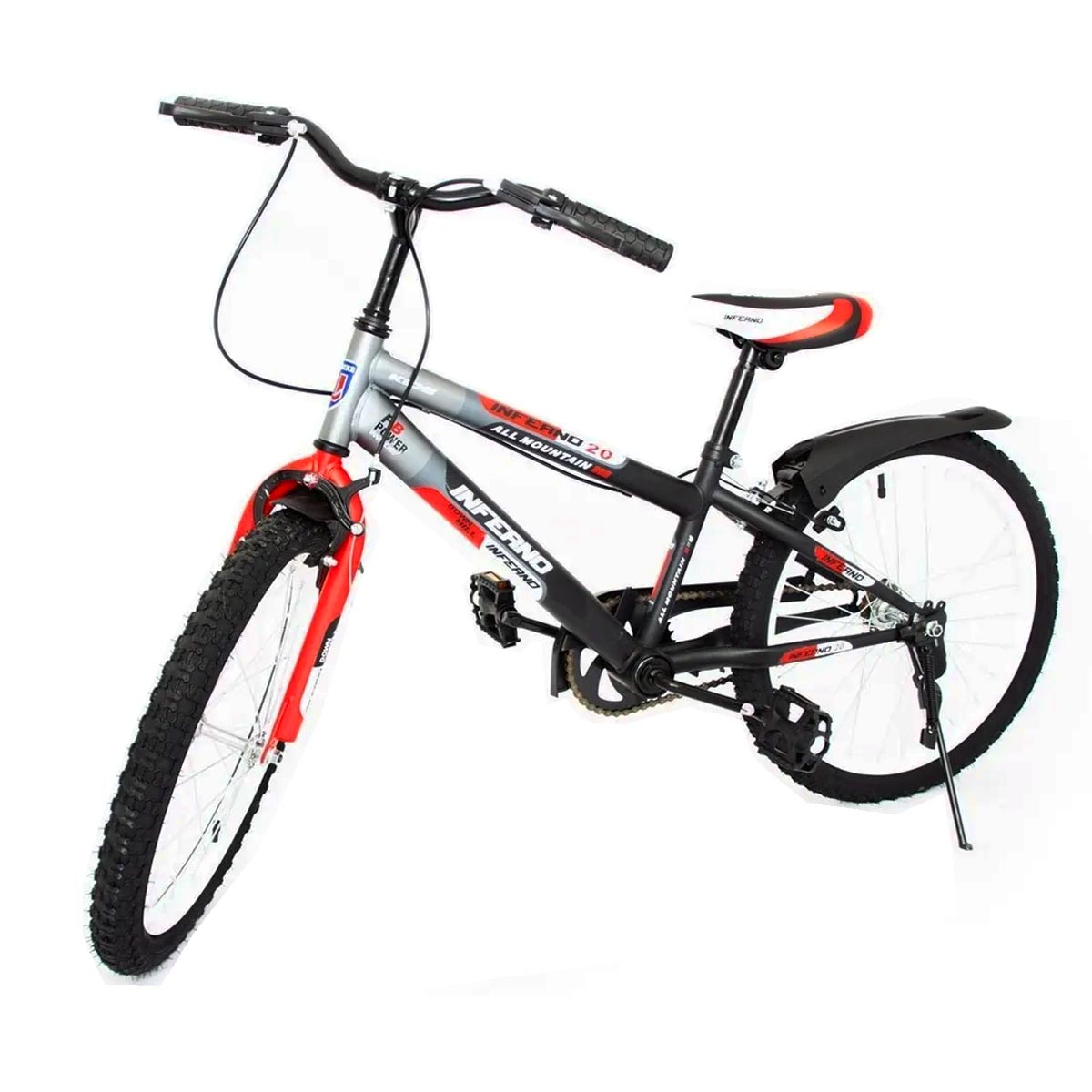 Bicicleta Unibike Babytek Llanta de Aire Inferno R20 Rojo
