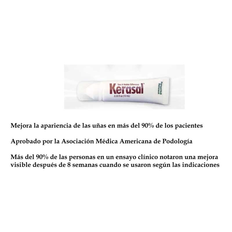Tratamiento Uñas Decoloradas Kerasal Antihongo 10ml 