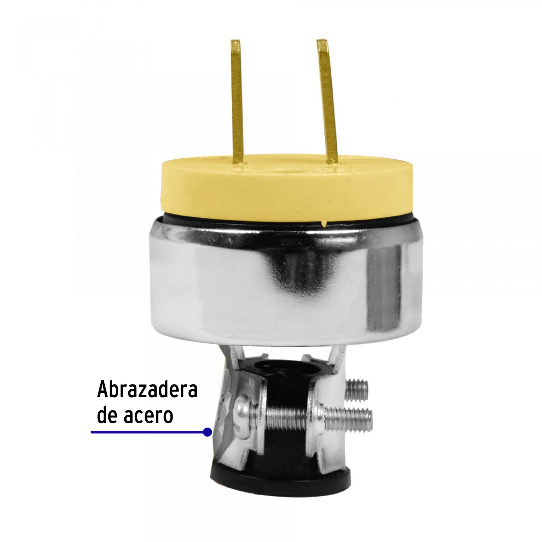 CLAVIJA INDUSTRIAL BLINDADA POLARIZADA, VOLTECK 46200