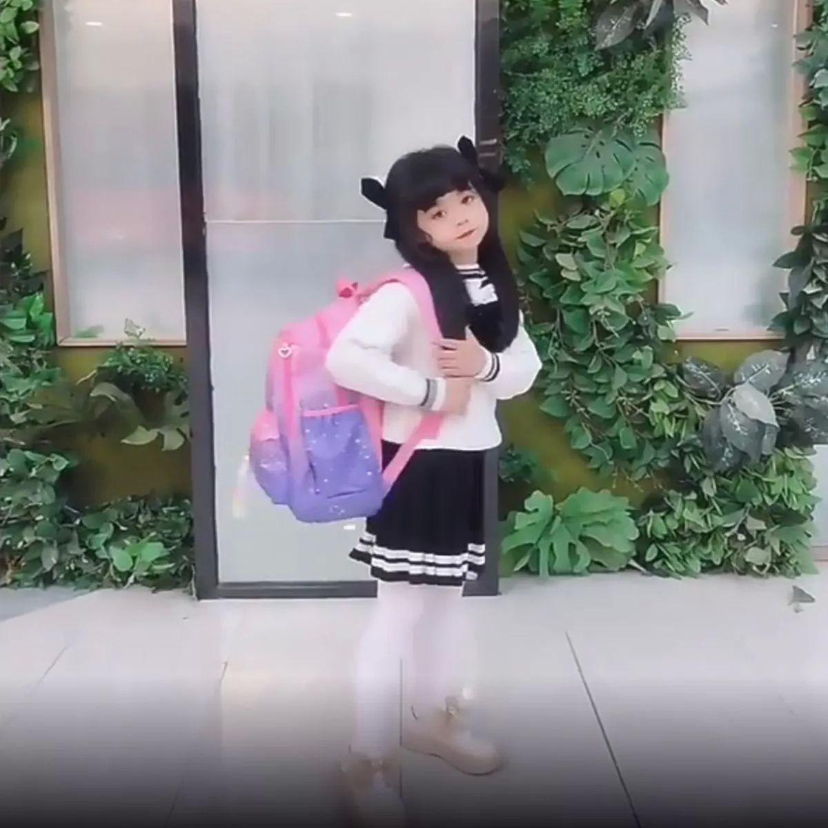 Mochila Para Niña Escolar/primaria Moda Mochilas Infantil PÚRPURA.