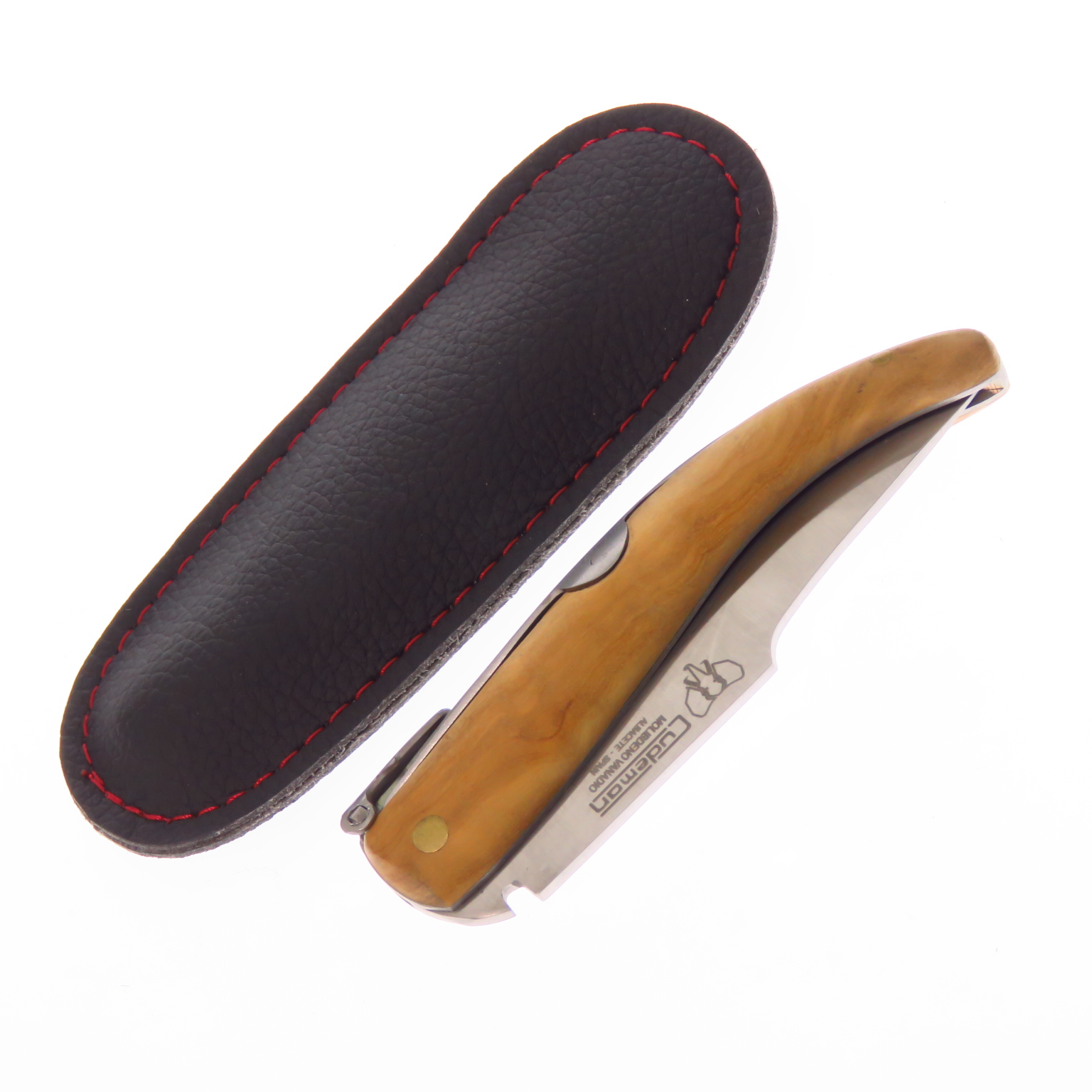 Cu380L Cudeman Navaja Clasica Española Madera Olivo C Seg