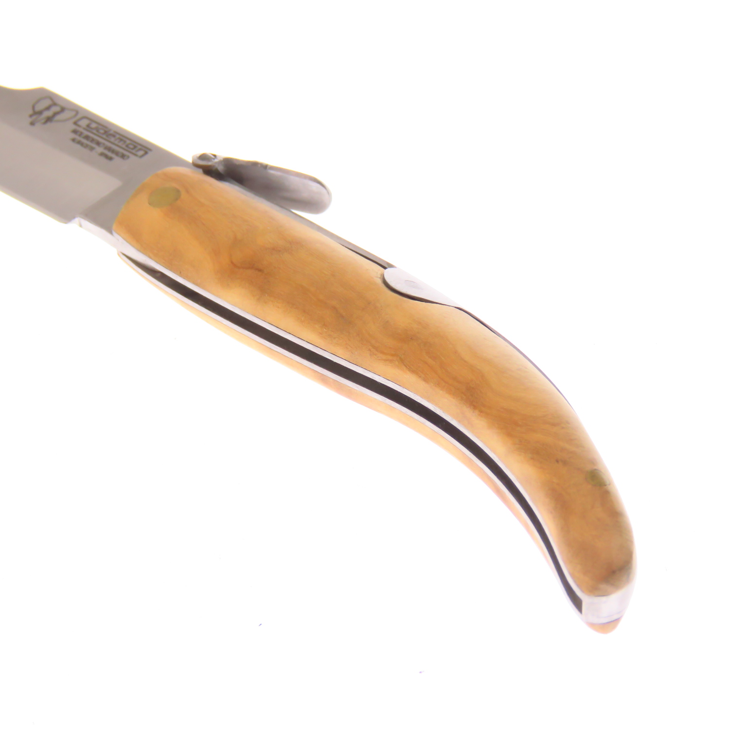 Cu380L Cudeman Navaja Clasica Española Madera Olivo C Seg