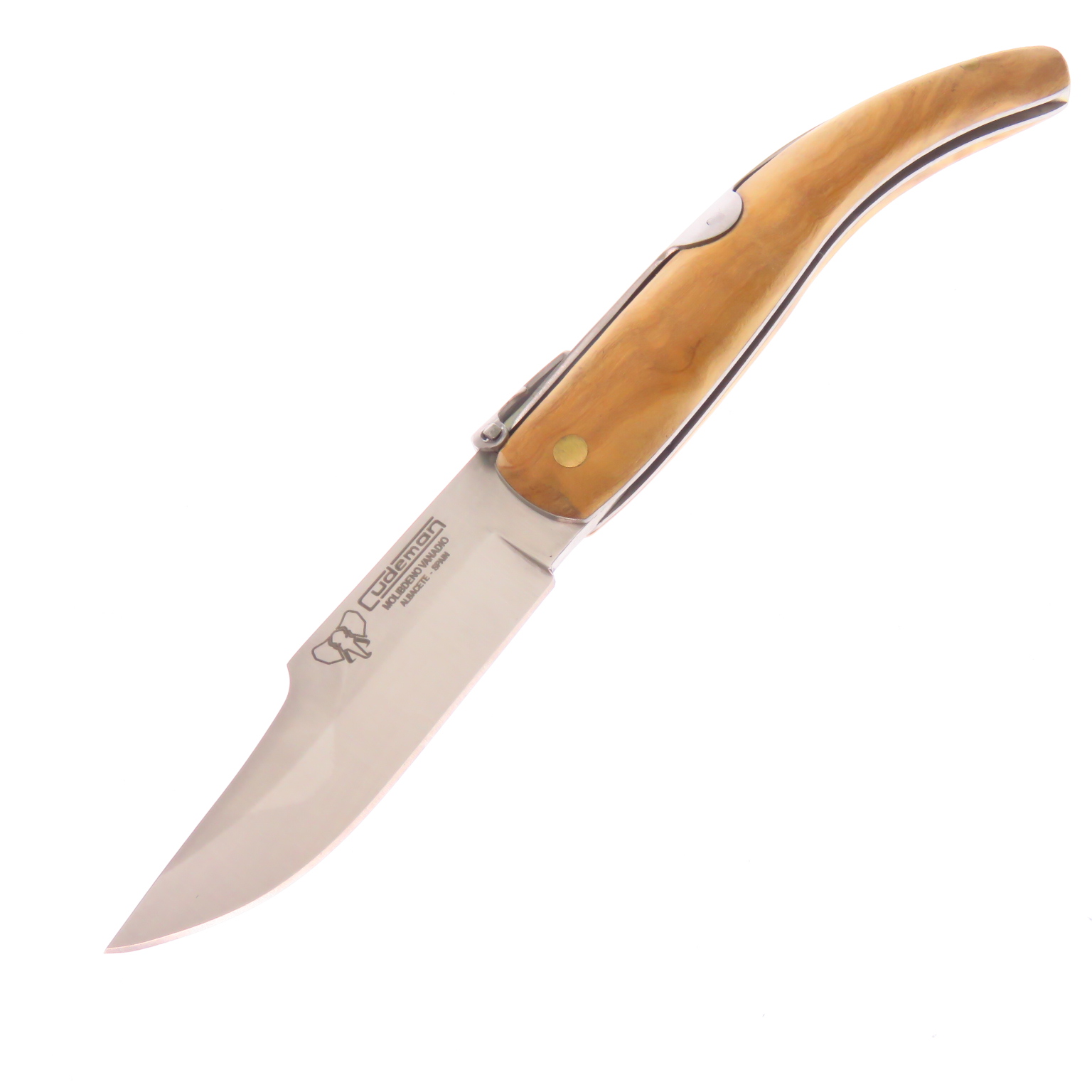 Cu380L Cudeman Navaja Clasica Española Madera Olivo C Seg