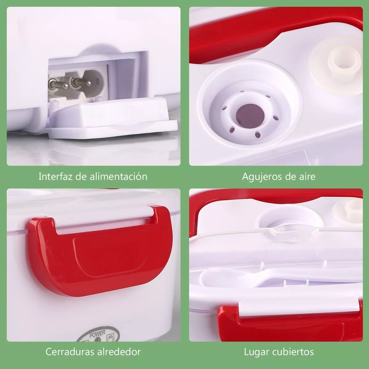 Fiambreras Eléctricas Portátiles Para El Hogar Y El Vehículo