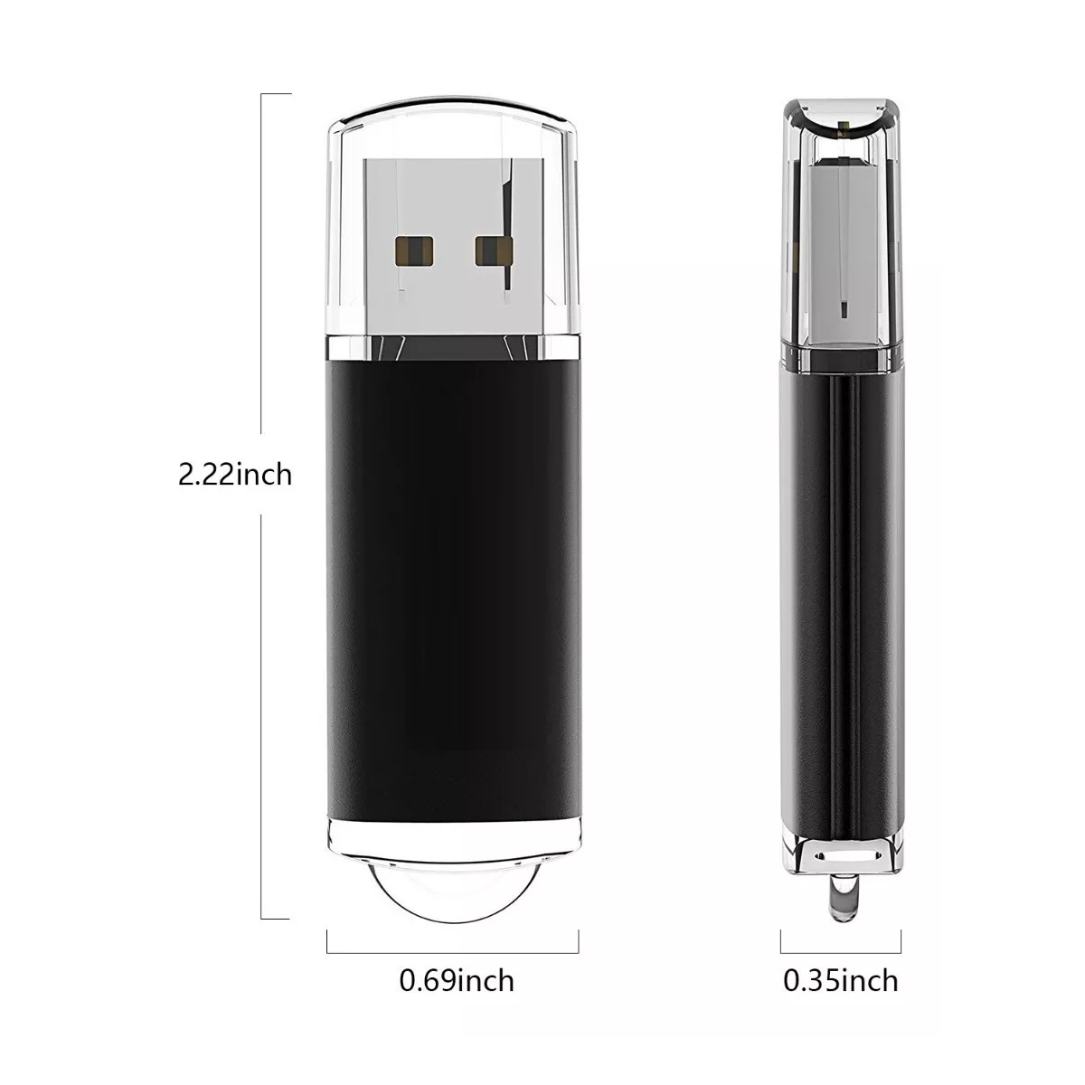 Juego Memoria Usb 8gb Usb 2.0, Bulk 10 Unidades Multicolor