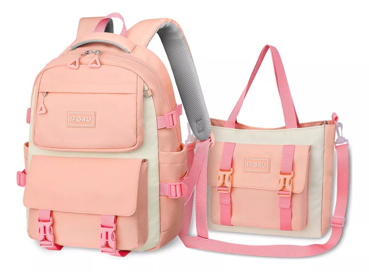 Mochila para Ipad y Laptop Cambri Rosa