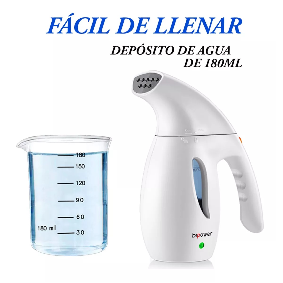 Plancha De Vapor Para Ropa Portátil Blanco