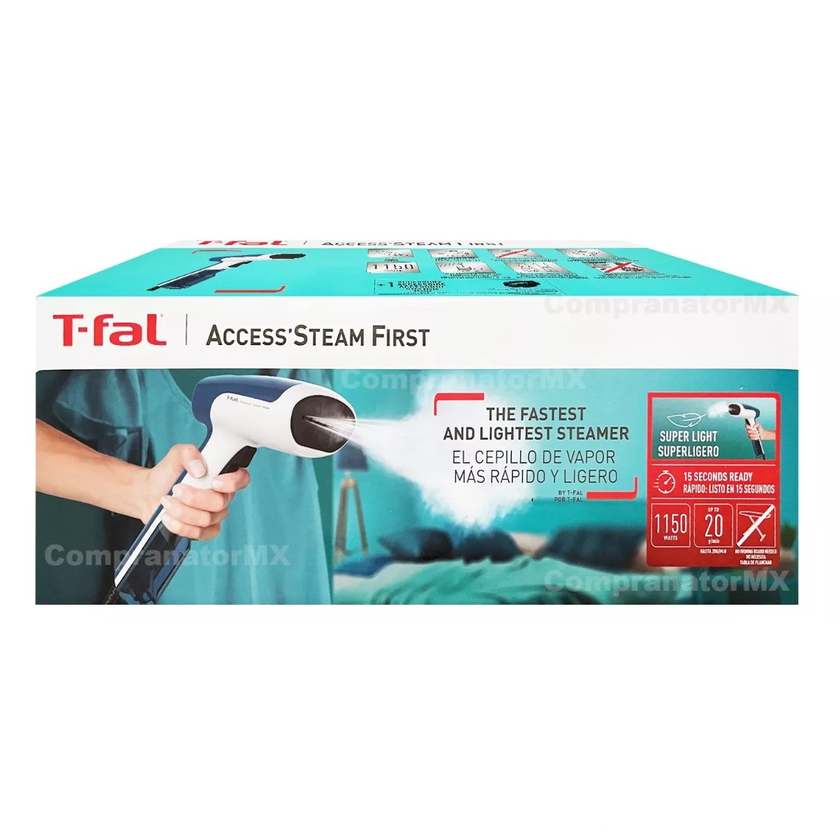 Vaporizador Tela Ropa Portátil Plancha Vapor Desinfecta