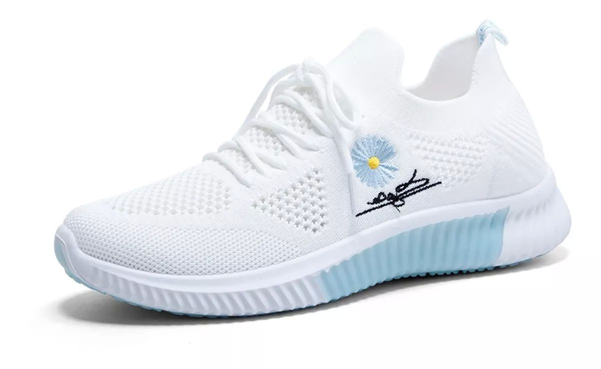Tenis Deportivos Antideslizantes Y Transpirables Para Mujer TALLA 5 color AZUL