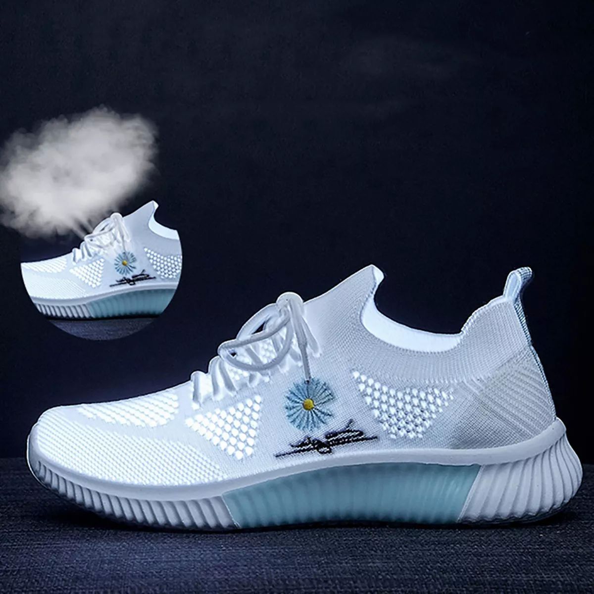 Tenis Deportivos Antideslizantes Y Transpirables Para Mujer TALLA 5 color AZUL